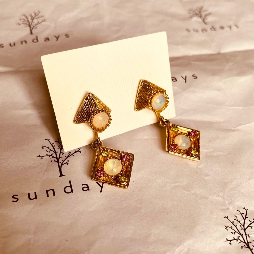 True Vintage Art Deco Style Earrings